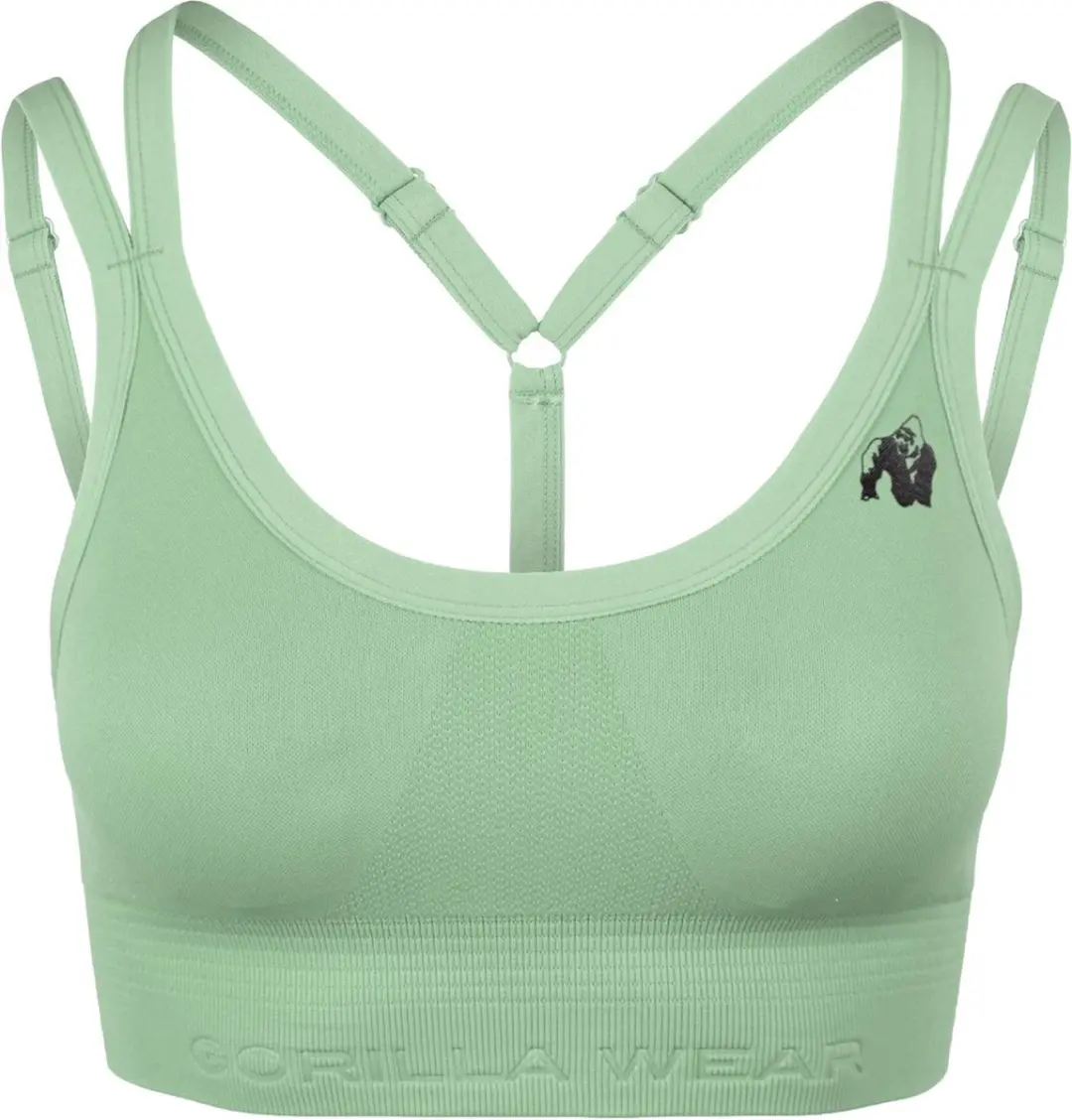 Gorilla Wear Whitney Seamless Sportbeha S/M - Groen