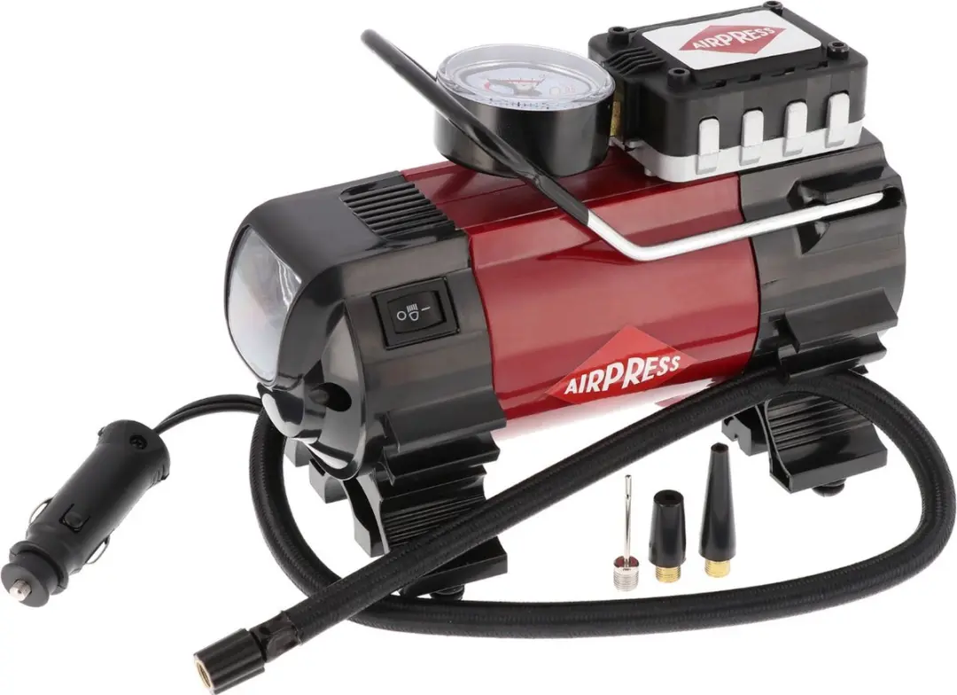 Airpress 36950 Mini Olievrije Compressor 12V - 7 bar 27 l/min