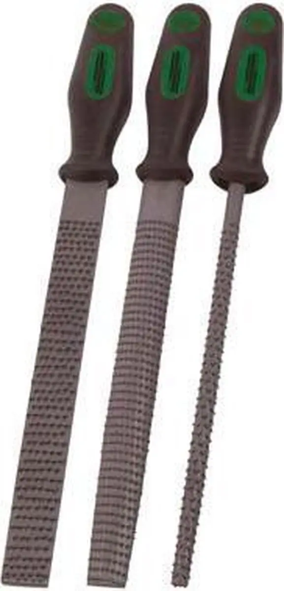 Brüder Mannesmann M61030 Houtraspen Set - 3-delig - afbeelding 6 van 6