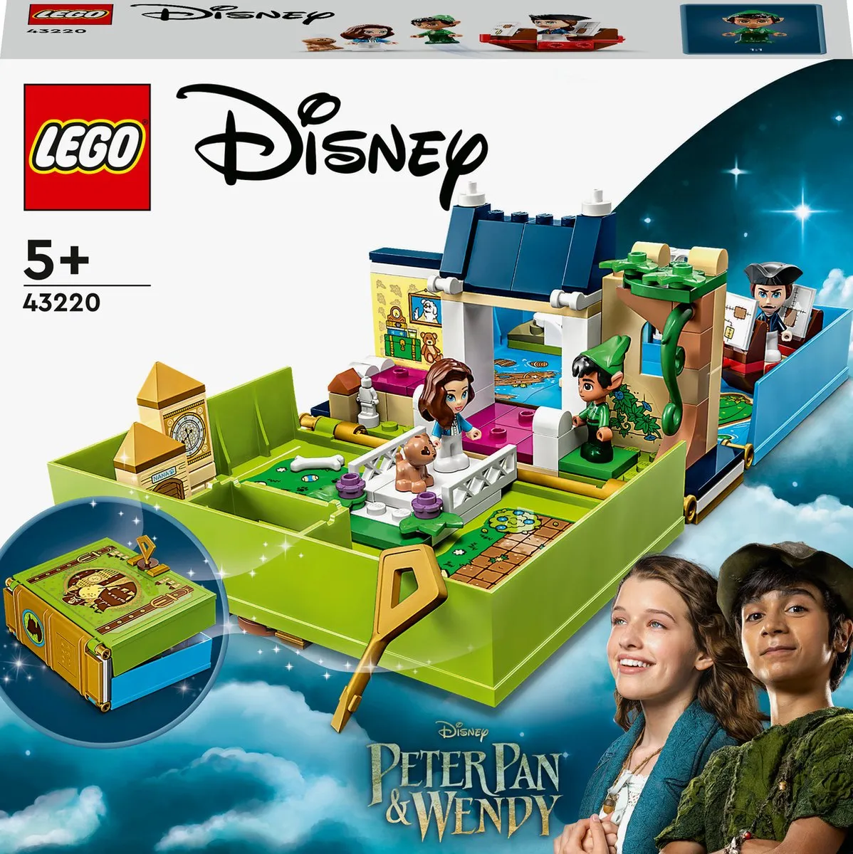 LEGO Disney Classic Peter Pan & Wendy's Verhalenboekavontuur 43220 - Meerkleurig