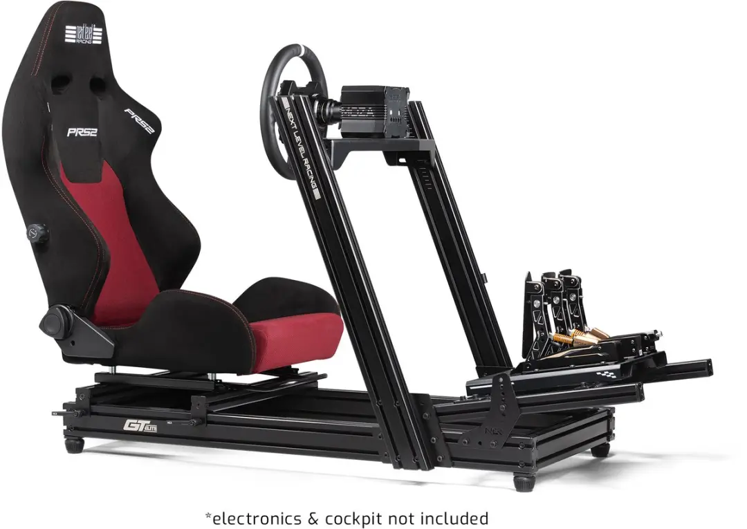 Next Level Racing PRS2 NLR-E058 Sim Racing Stoel - Rood/Zwart