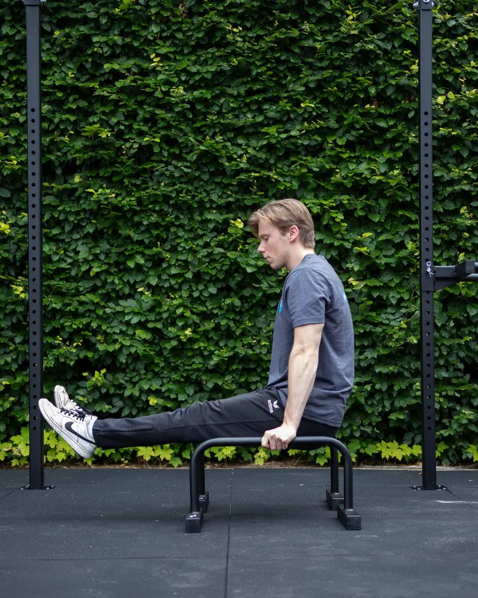 Muscle Power Parallettes Set - Zwart - afbeelding 6 van 6