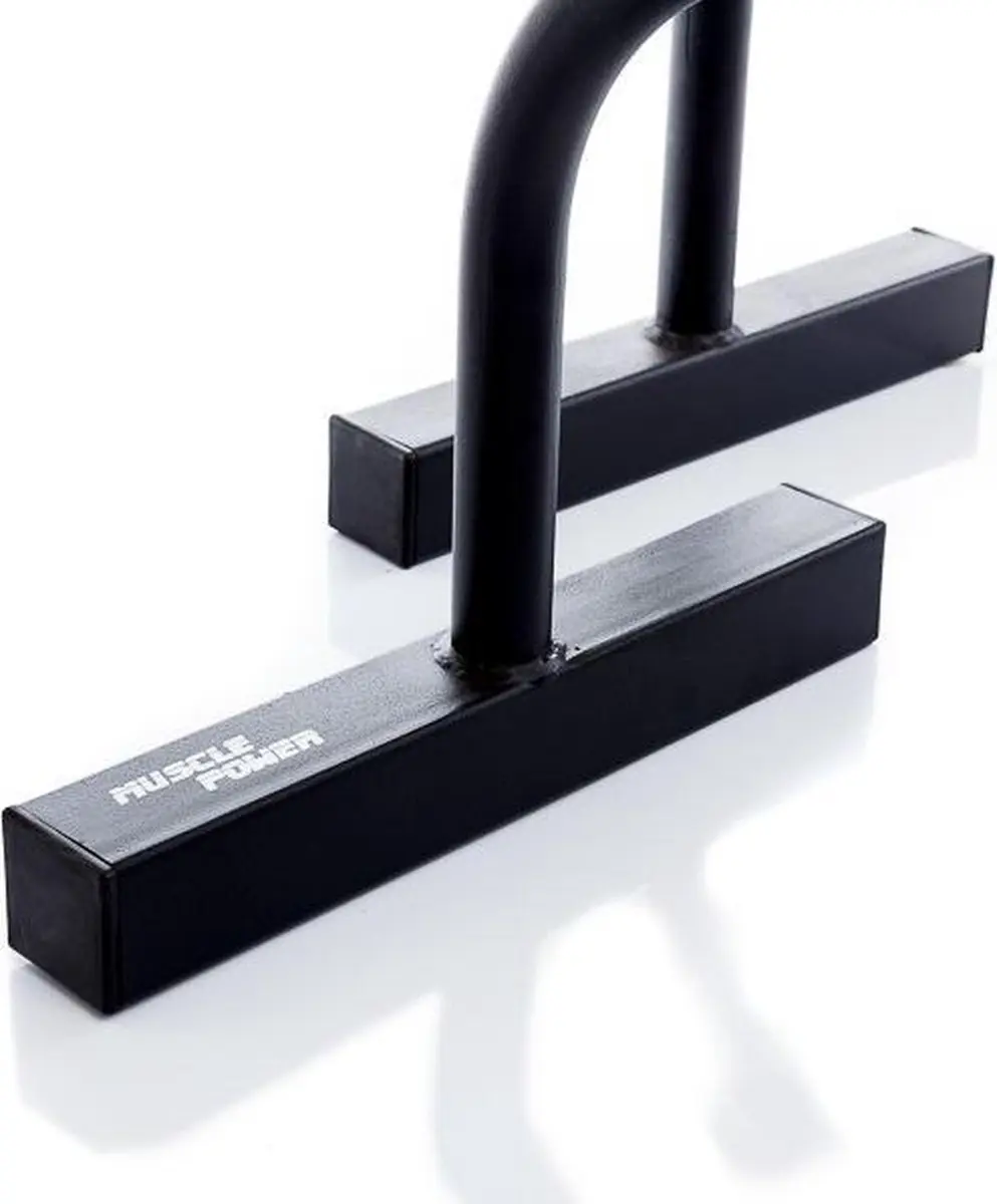 Muscle Power Parallettes Set - Zwart
