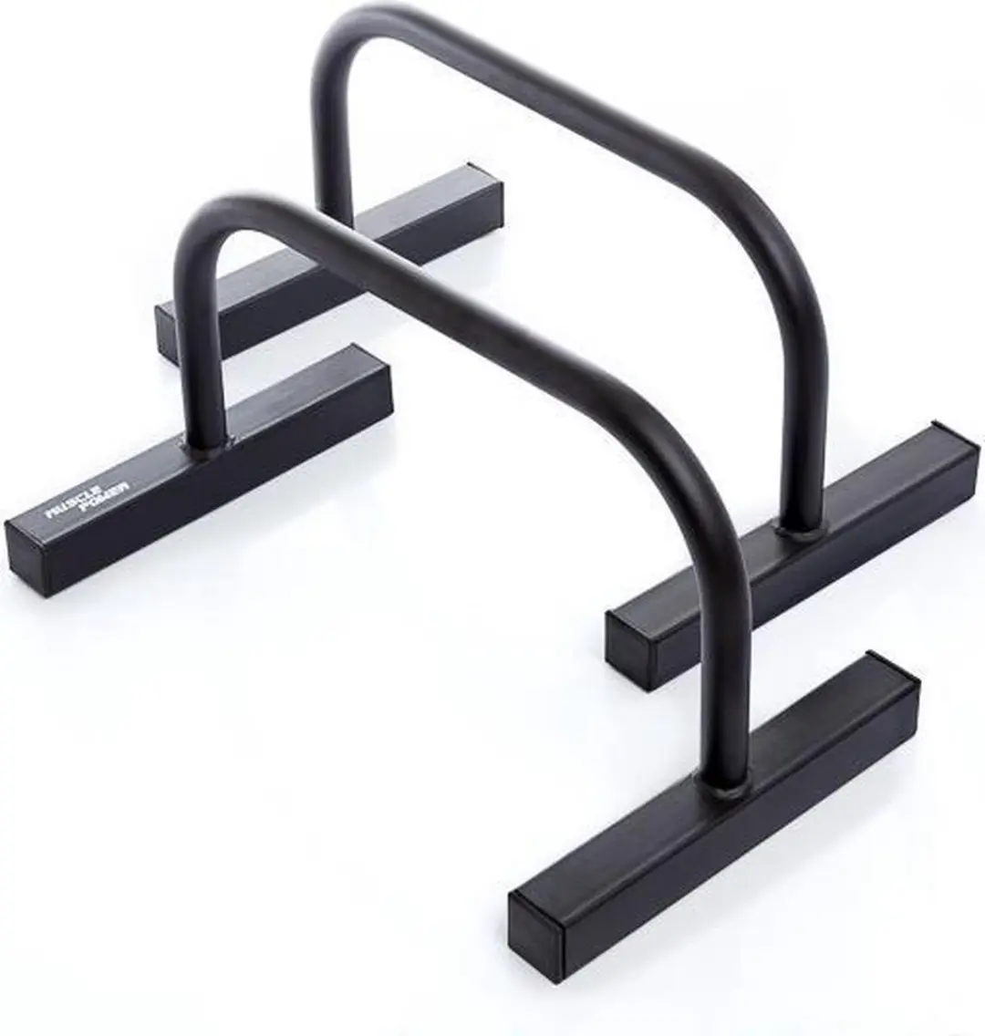 Muscle Power Parallettes Set - Zwart