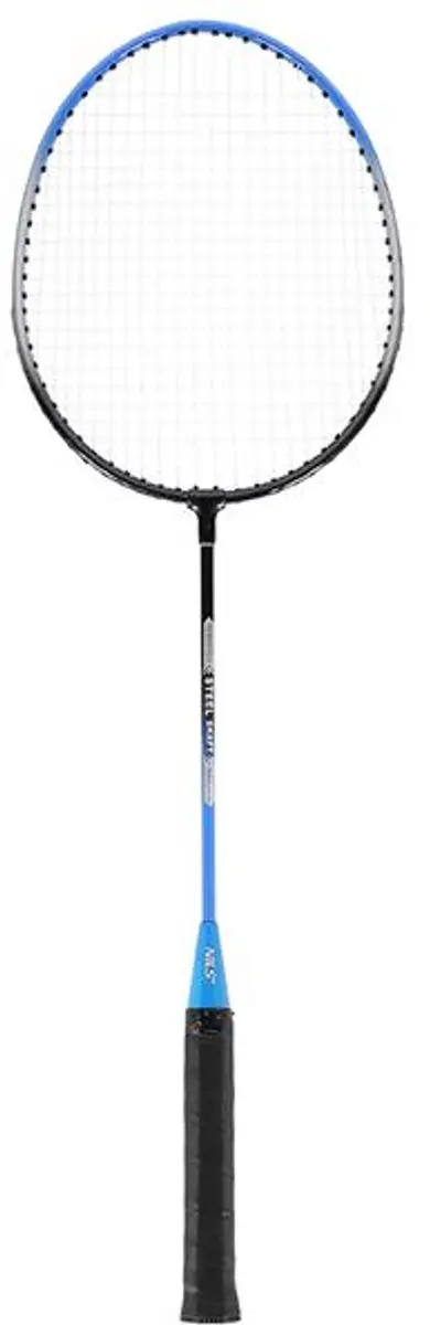 Nils NRZ012 Badminton Set - 2 Rackets, 3 Shuttles, Net & Hoes - Grijs