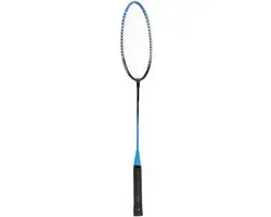 Nils NRZ012 Badminton Set - 2 Rackets, 3 Shuttles, Net & Hoes - Grijs