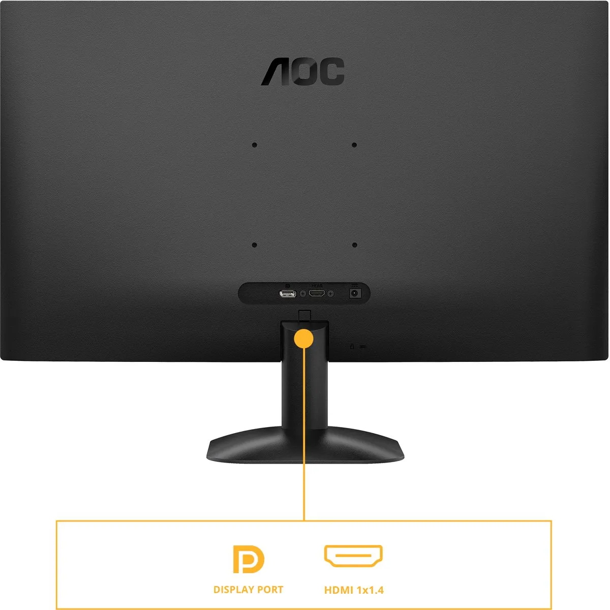 AOC Q27B35E Monitor - 27 inch QHD IPS - afbeelding 6 van 6