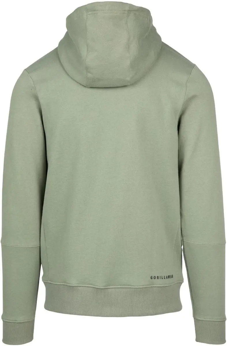 Gorilla Wear Leon Zipped Hoodie 3XL - Groen