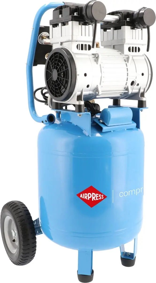 Airpress LMVO 40-250 Stille Olievrije Compressor 1500W - 38L