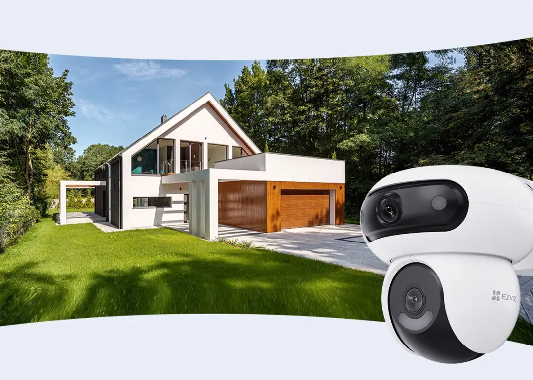 EZVIZ H90 Dual 2K+ Beveiligingscamera - 360° Pan & Tilt - Zwart/Wit - afbeelding 6 van 6