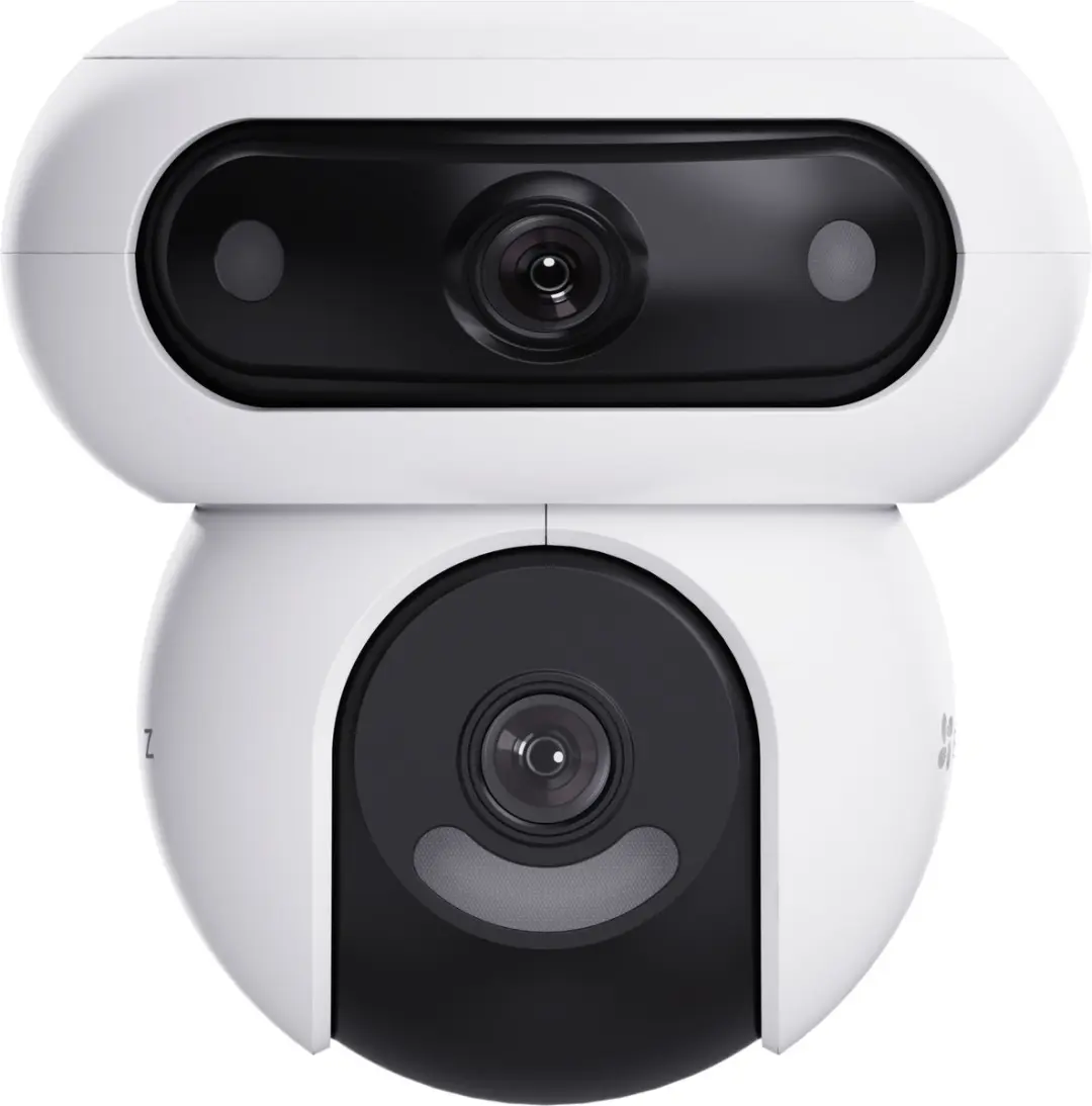 EZVIZ H90 Dual 2K+ Beveiligingscamera - 360° Pan & Tilt - Zwart/Wit