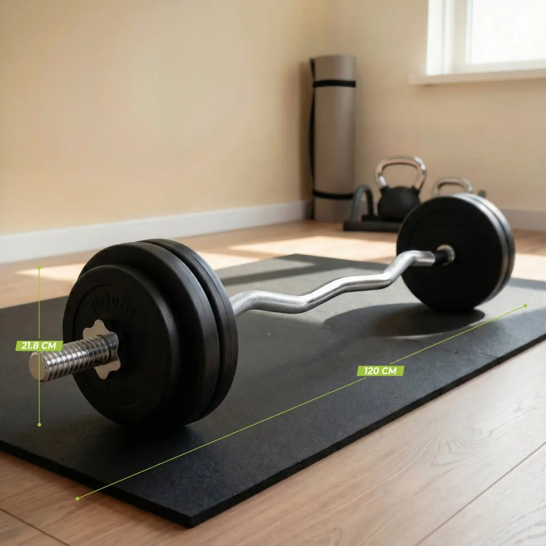 Virtufit Vinyl EZ-Curl Halterset 20kg - 7-delig