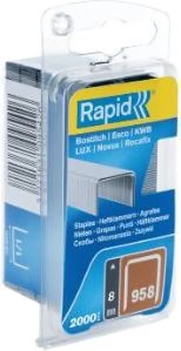 Rapid Nieten No 958 - 8mm - 2000 Stuks