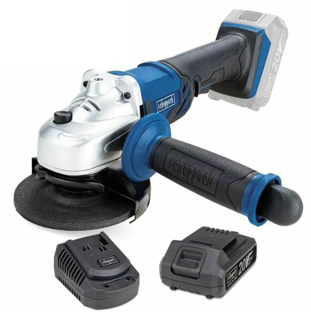 Scheppach Haakse Slijpmachine CAC115-20ProS - 125mm Metaal - 2.0Ah Accu