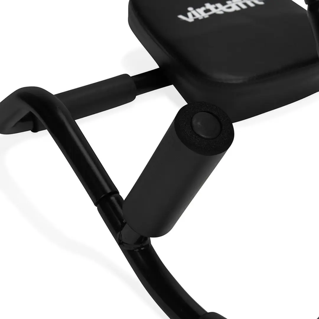 Virtufit Buikspiertrainer & Fitnessmat Combi-Deal - Zwart