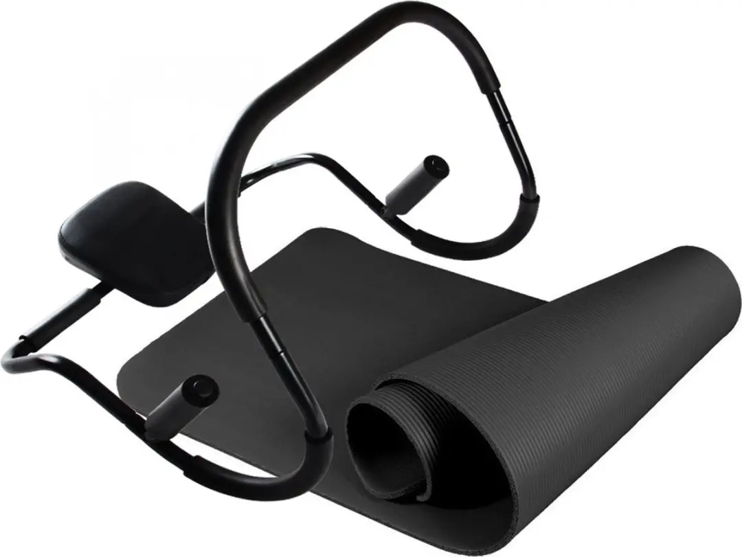 Virtufit Buikspiertrainer & Fitnessmat Combi-Deal