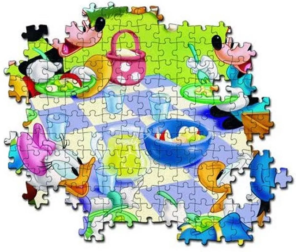 Clementoni Disney Mickey Classic Legpuzzel 104 Stuks - Multicolor