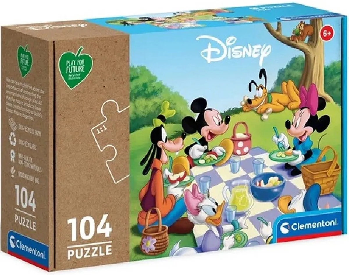 Clementoni Disney Mickey Classic Legpuzzel 104 Stuks
