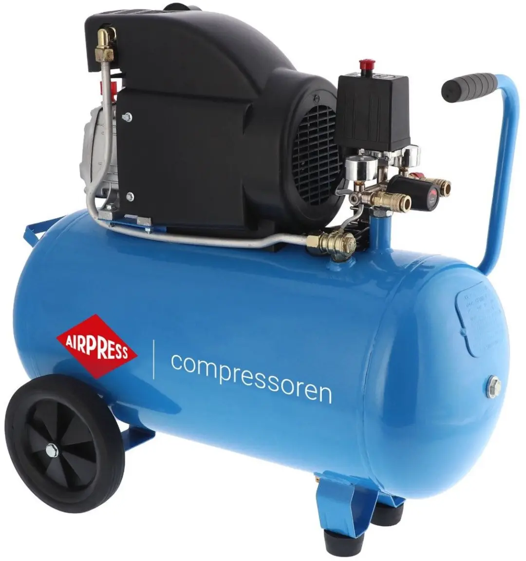 Airpress HL325/50 Compressor Set - 50L - Blauw
