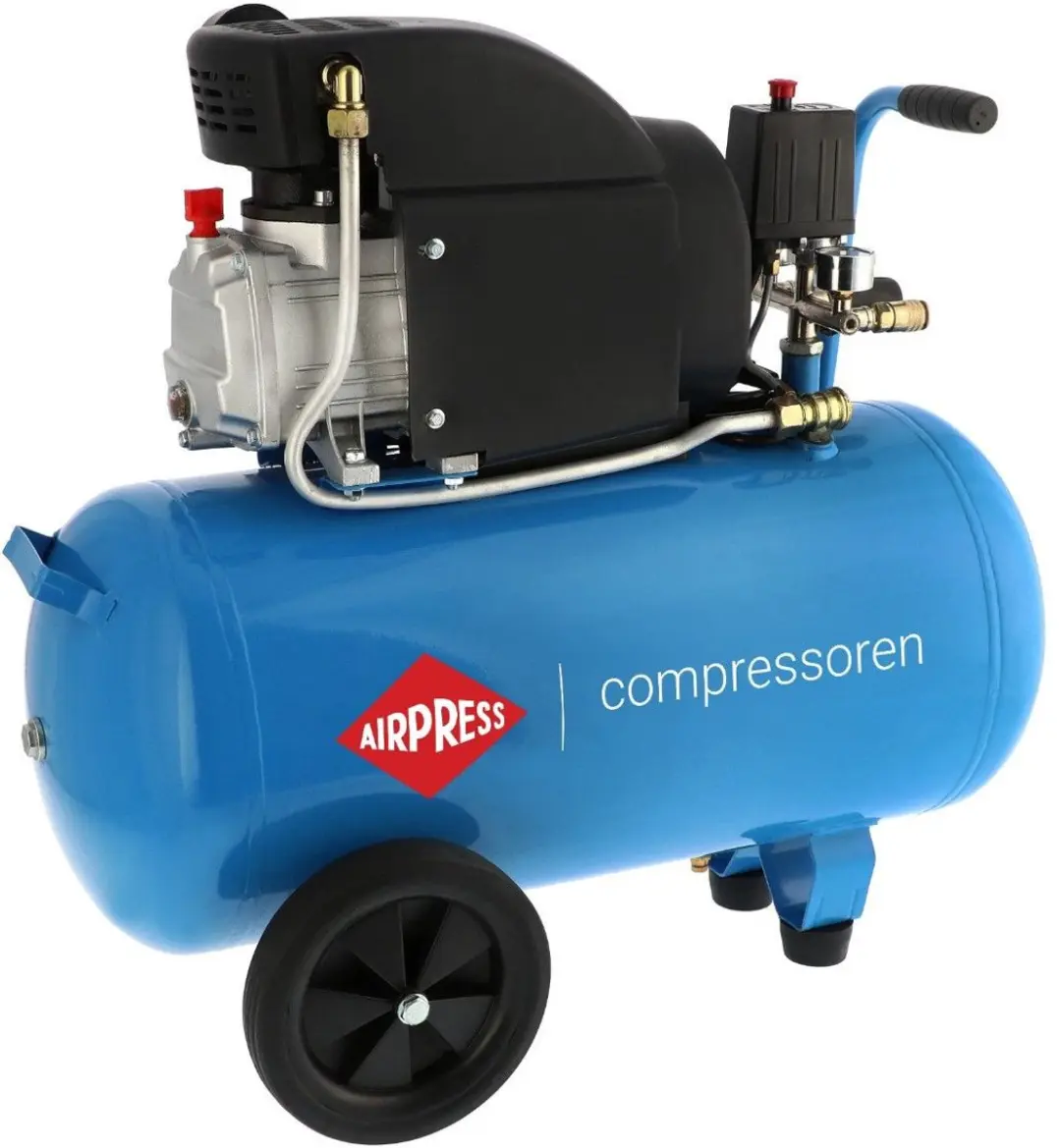 Airpress HL325/50 Compressor Set - 50L - Blauw