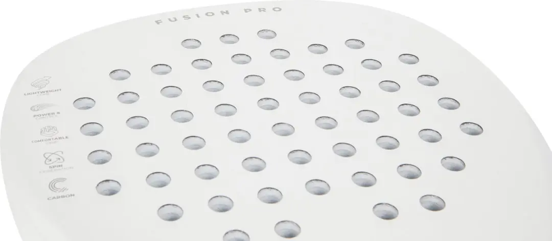 Virtufit Fusion Pro Padelset - 7 Stuks Wit/Zilver