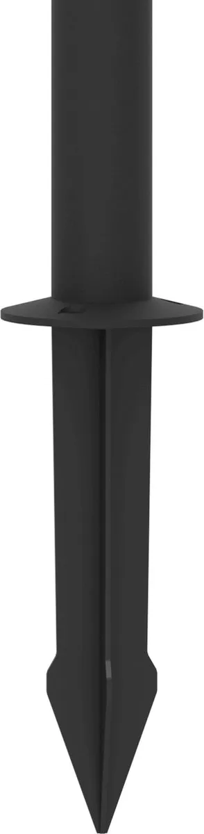 Eglo Pantete Solar Staande Buitenlamp LED 115cm - Zwart/Wit
