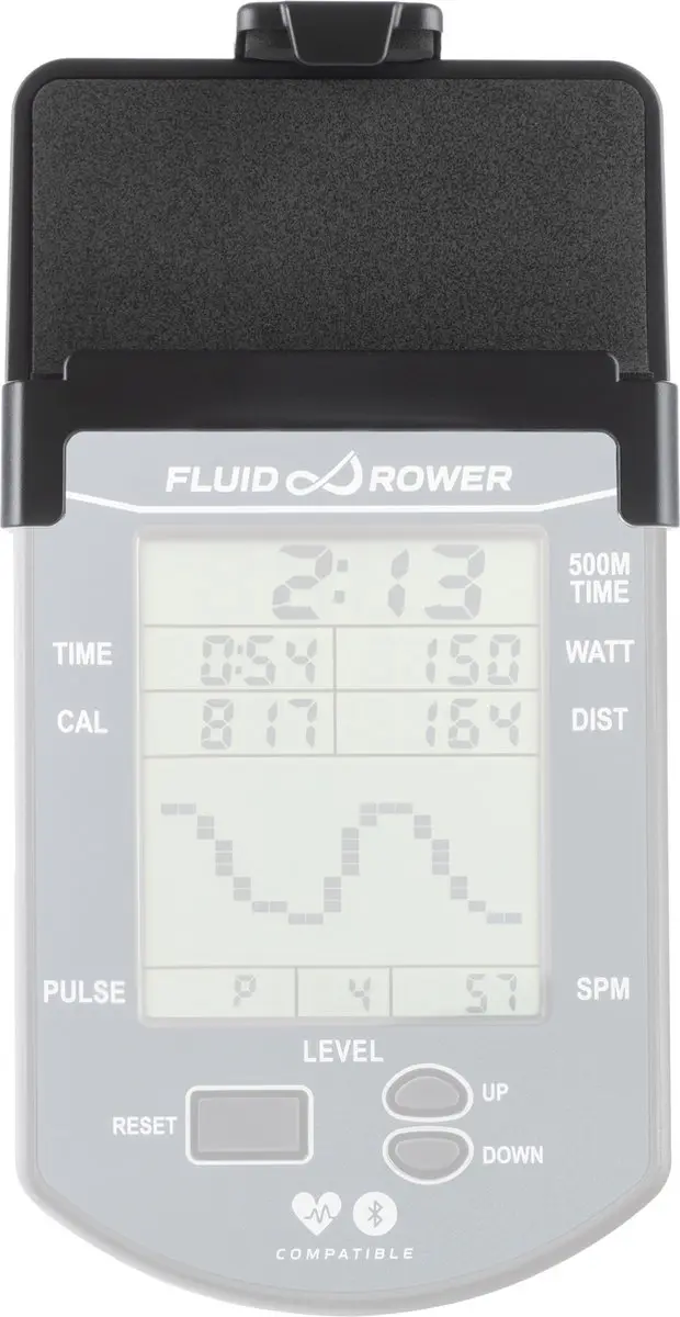 Fluid Rower Telefoonhouder - Zwart