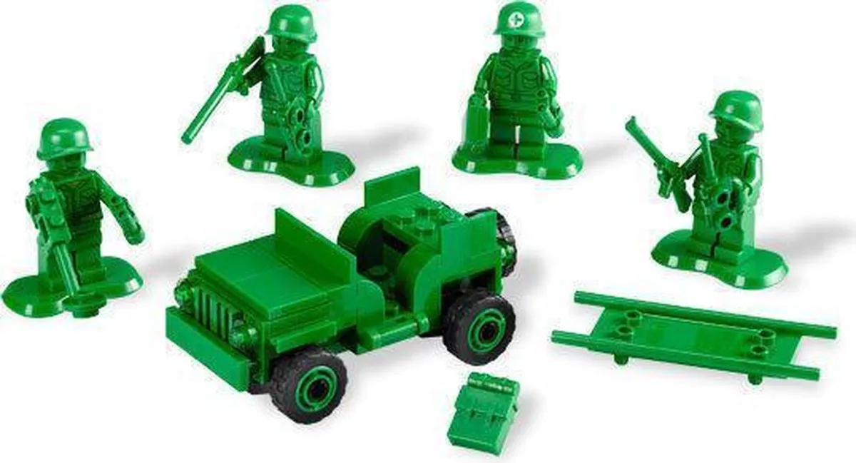 LEGO Toy Story Soldaten op Patrouille 7595 - 4 Minifiguren