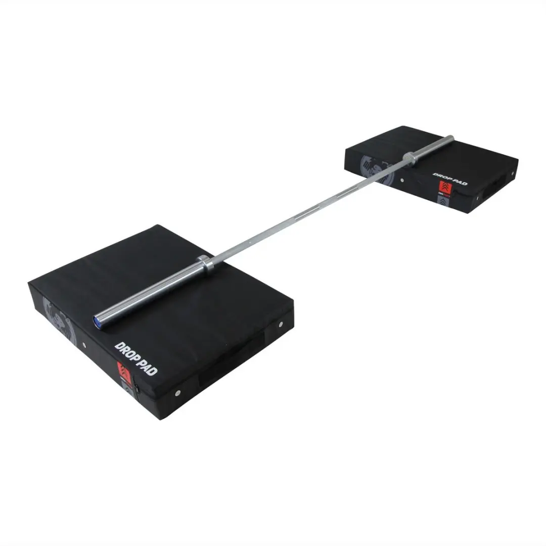 LifeMaxx Crossmaxx Drop Pad Set - 2 Stuks - Zwart
