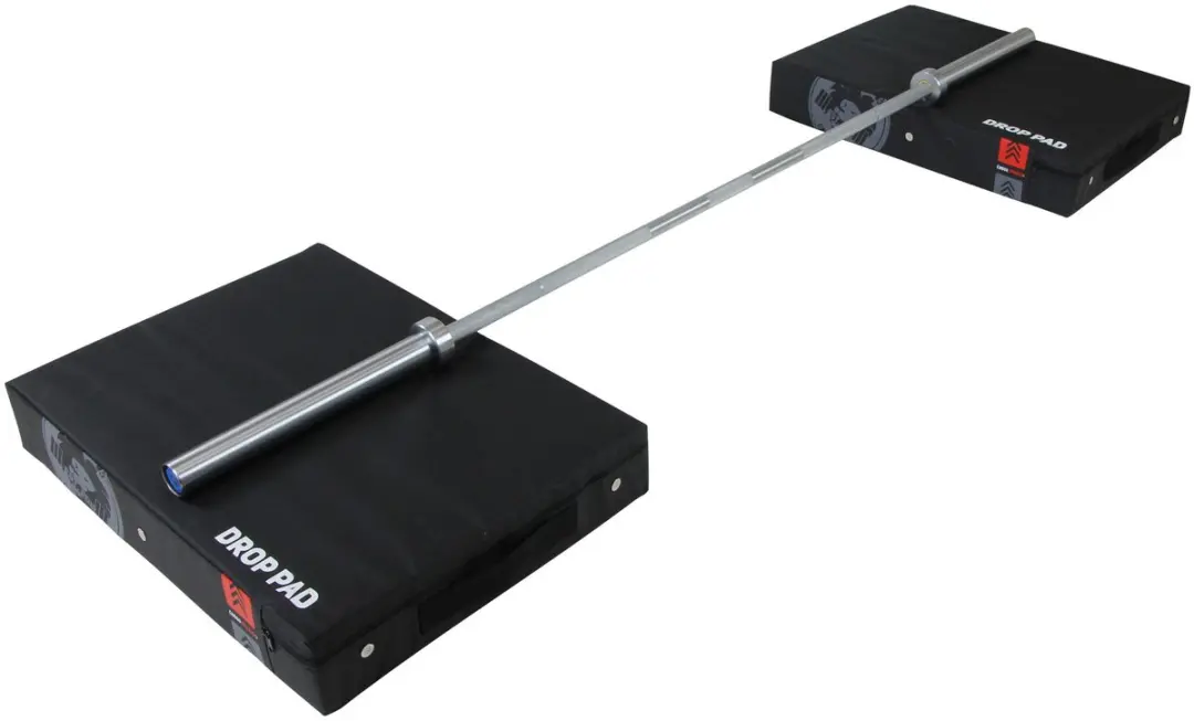 LifeMaxx Crossmaxx Drop Pad Set - 2 Stuks - Zwart