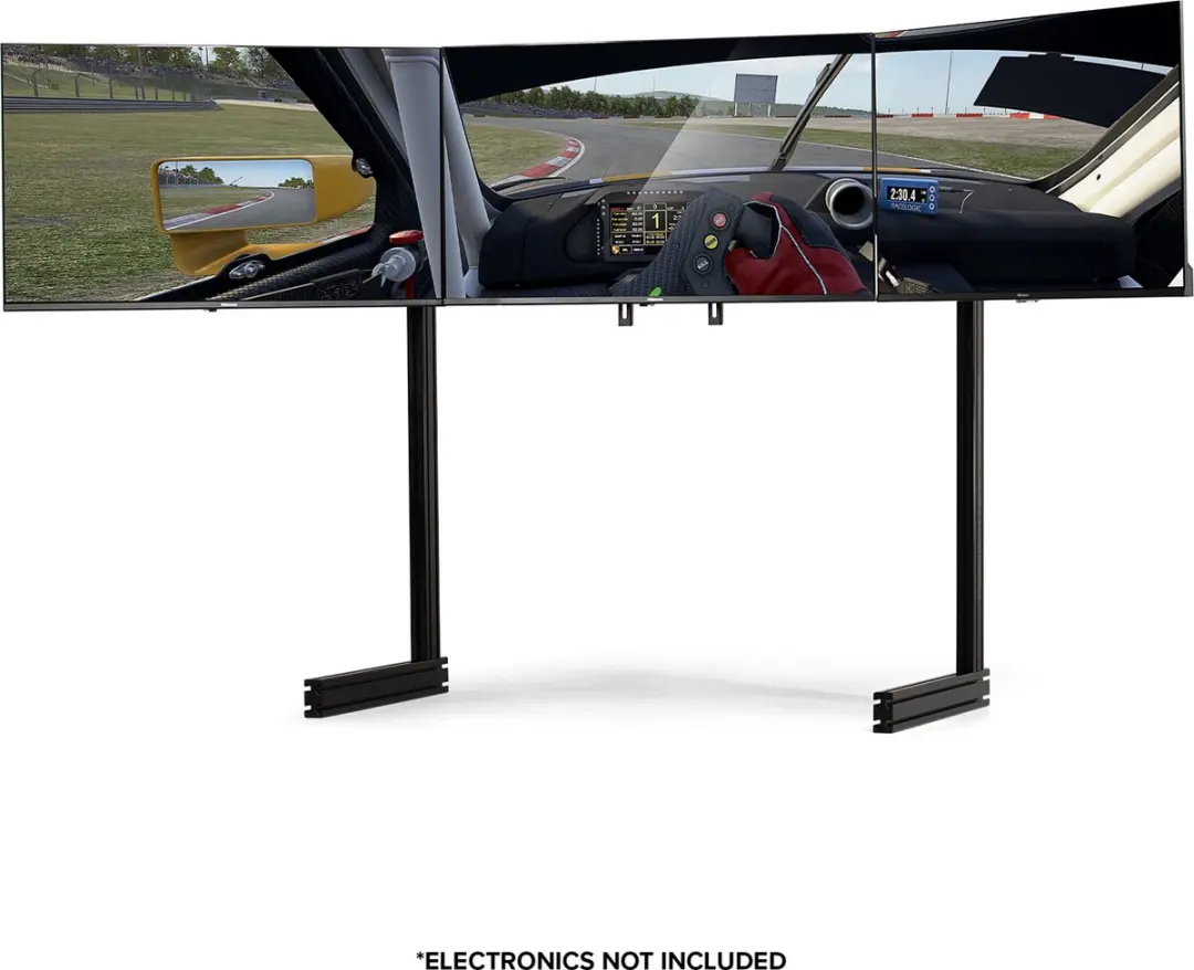 Next Level Racing Elite NLR-E039 Triple Schermhouder - Zwart