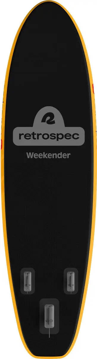Retrospec Opblaasbaar SUP 320cm - Inclusief Peddel & Accessoires - Oranje/Zwart