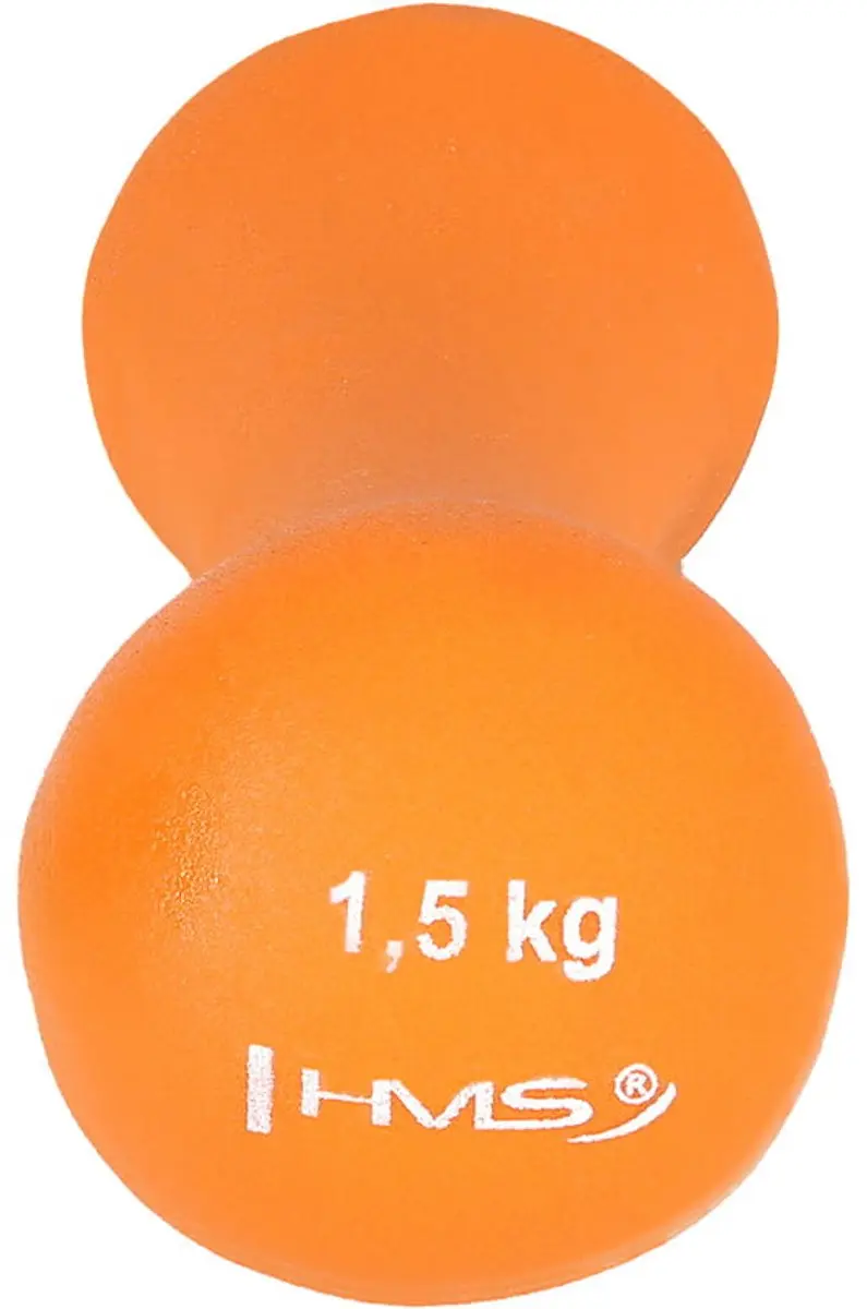 HMS Gietijzeren Dumbbell 1 kg - Groen - afbeelding 6 van 6