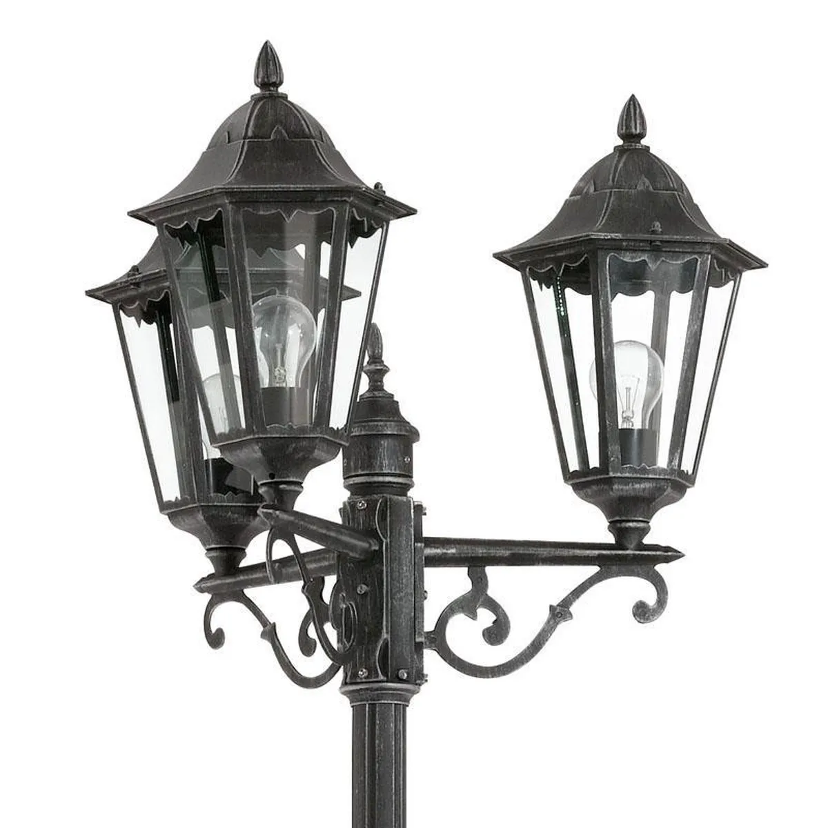 Eglo Navedo Sokkellamp Buiten E27 - 220cm Zwart