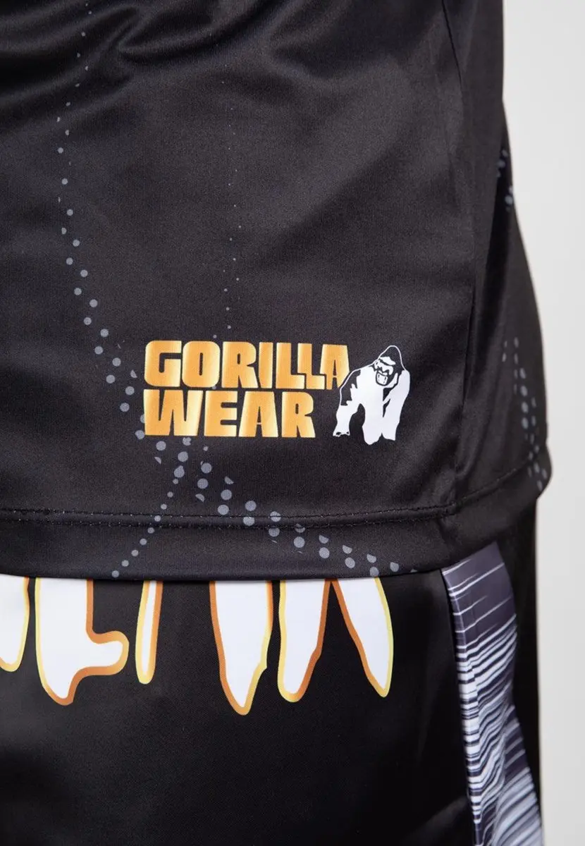 Gorilla Wear Clayton Tank Top XL - Zwart/Goud