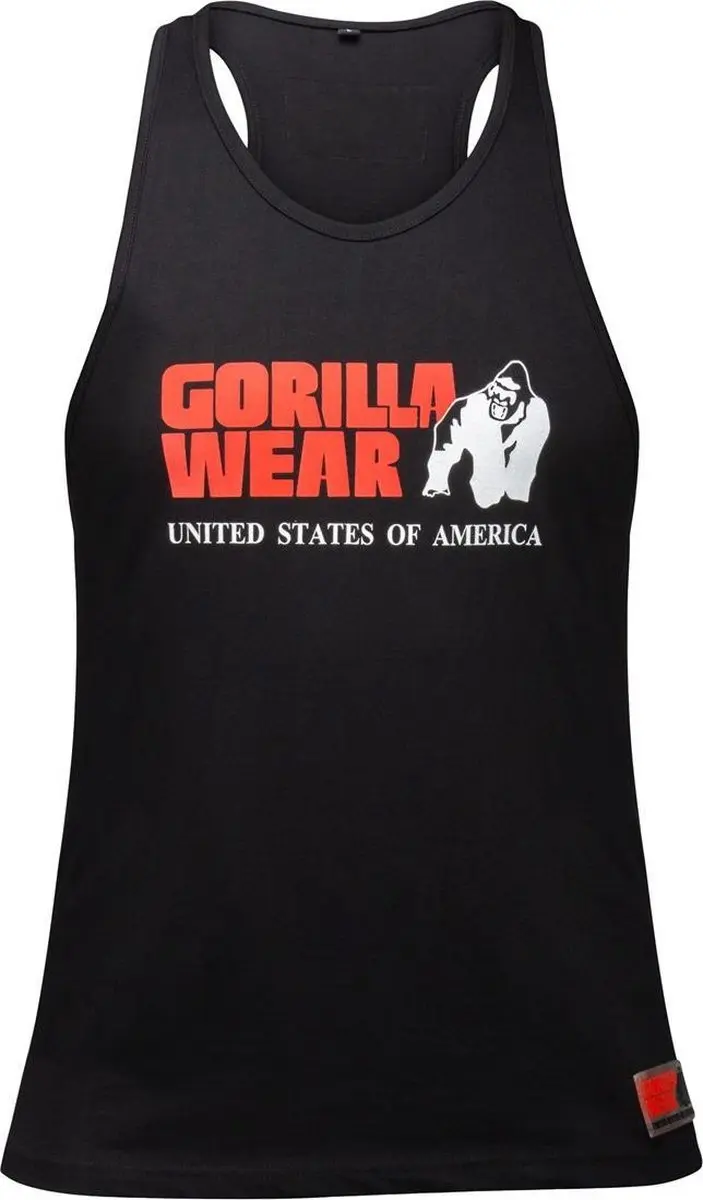 Gorilla Wear Classic Tank Top XXL - Zwart