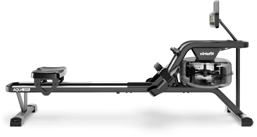 VirtuFit AQUA200i Roeimachine - Waterweerstand - Inklapbaar - Zwart