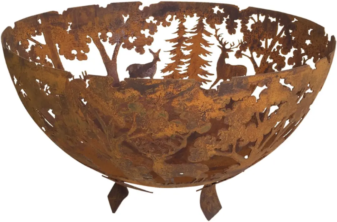 Esschert Design Vuurschaal Laser Cut Roest Ø58cm
