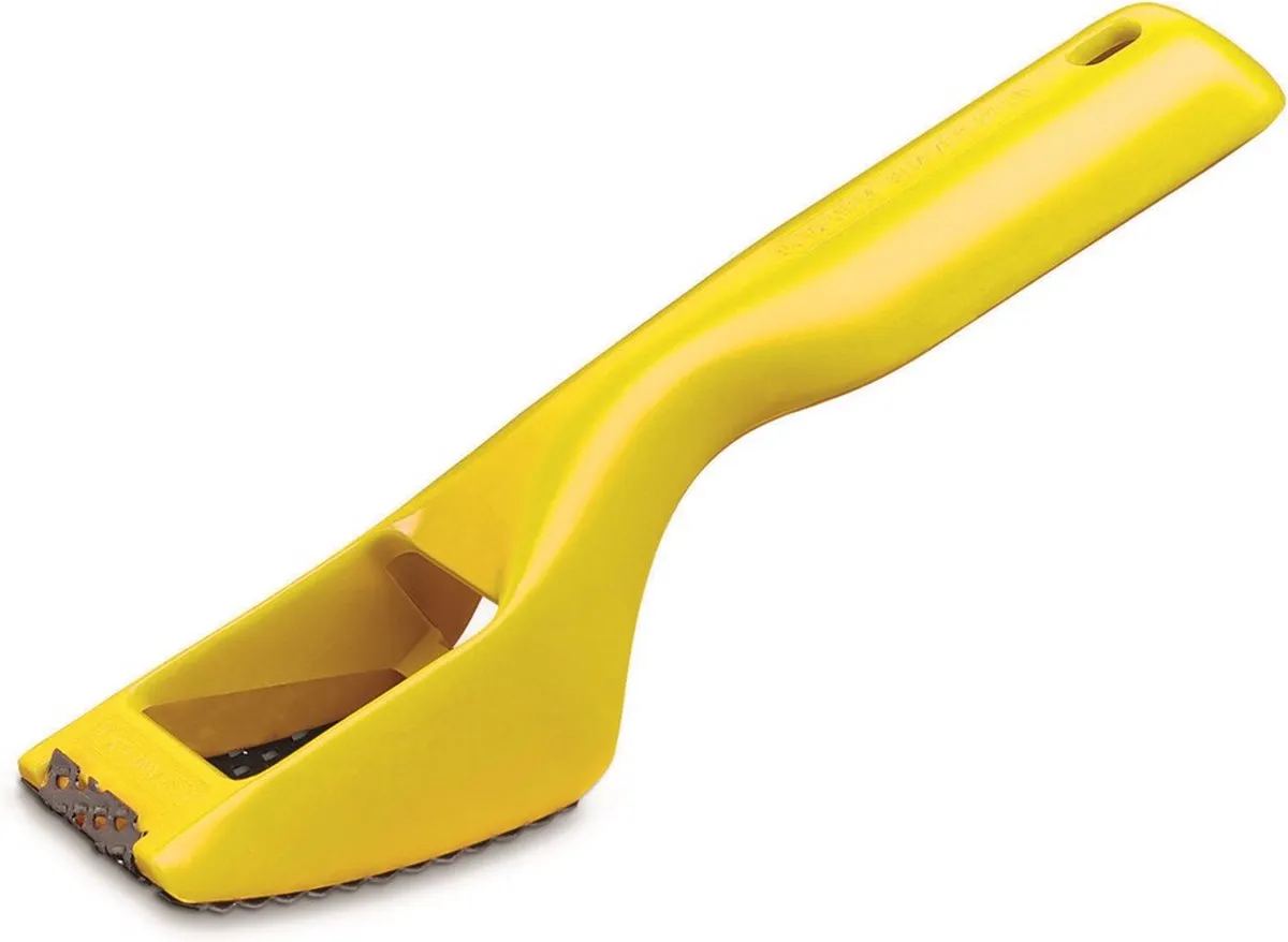 Stanley Surform Schraper 65mm - Geel/Zwart