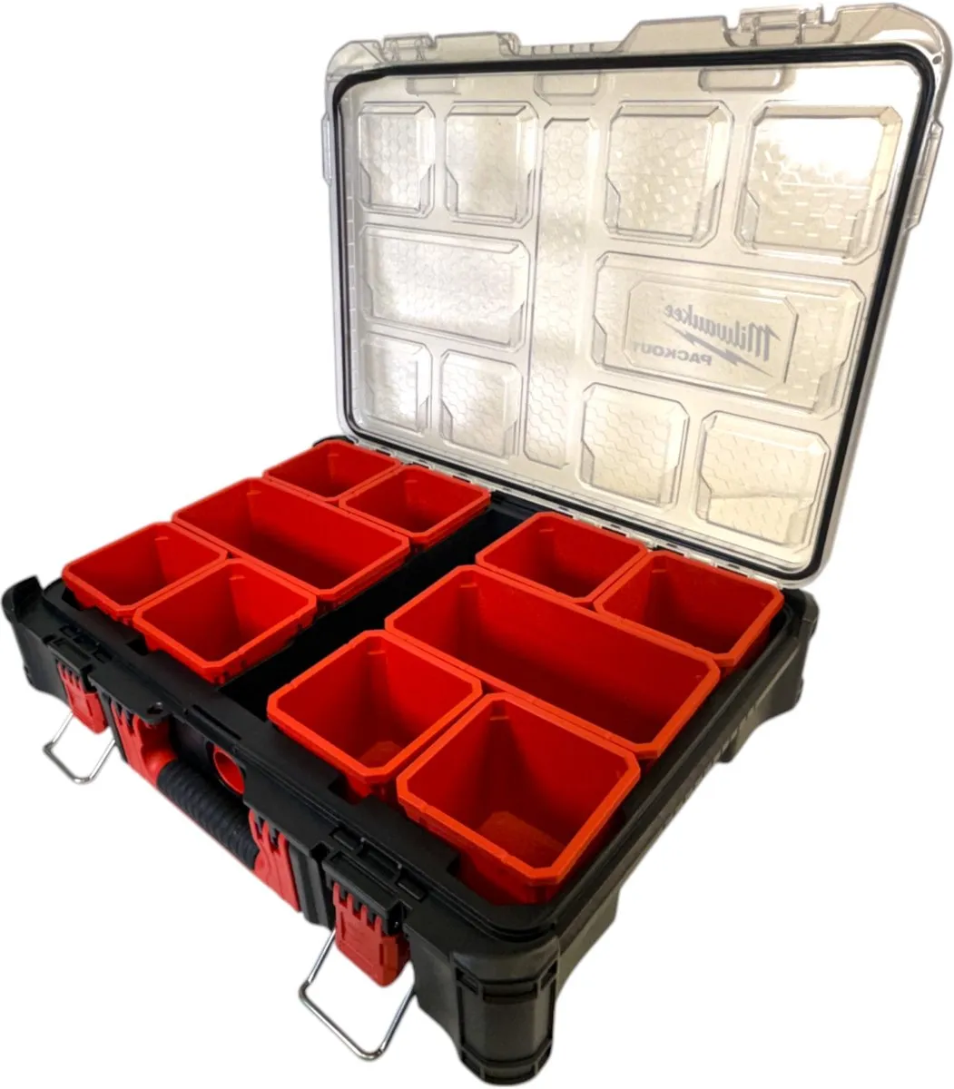 Milwaukee Packout Organizer 32991 - Blauw - 8-delig - afbeelding 6 van 6