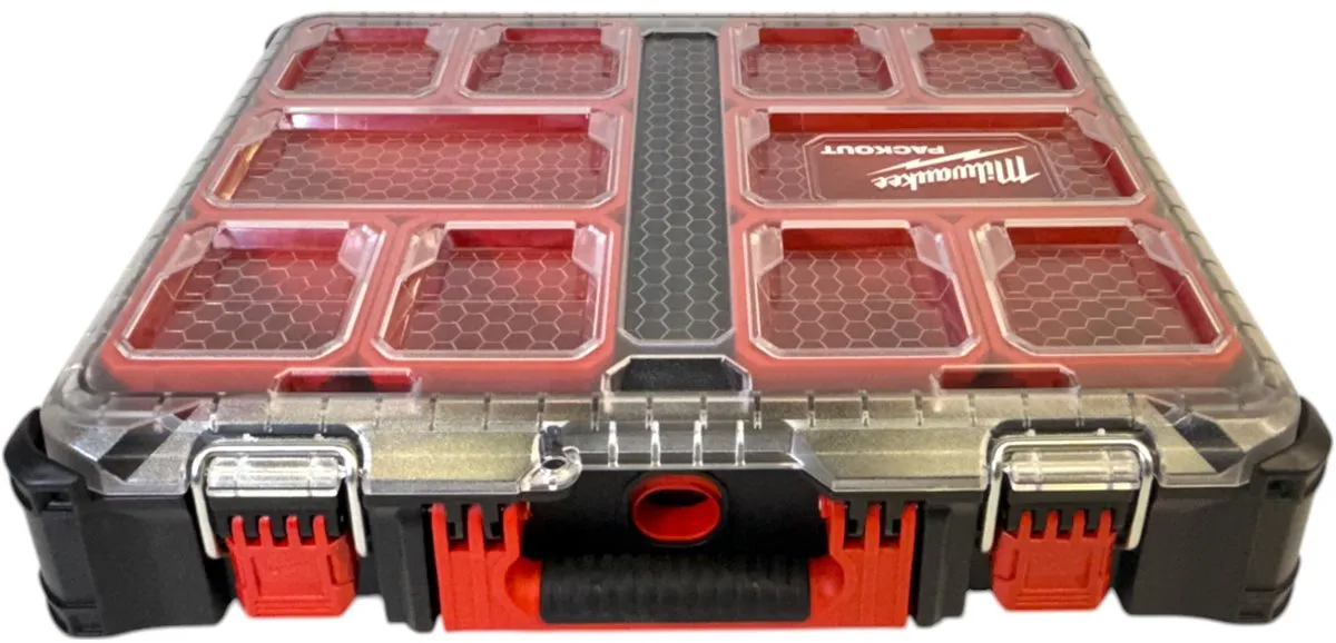 Milwaukee Packout Organizer 32991 - Blauw - 8-delig