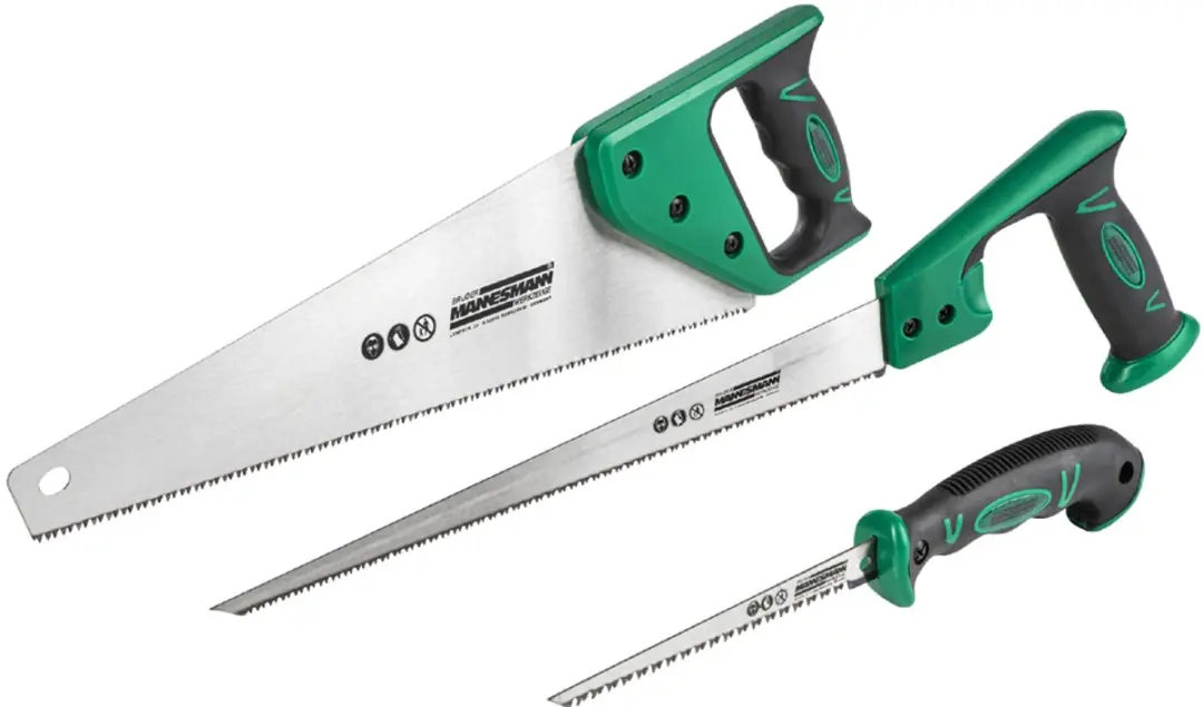 Brüder Mannesmann M30115 Zagenset - 3-delig Staal