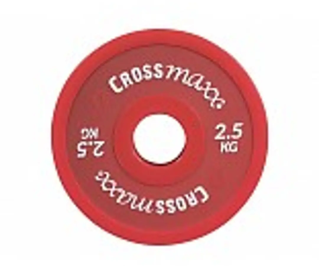LifeMaxx Crossmaxx Elite Halterschijf 50mm - 2kg - Blauw