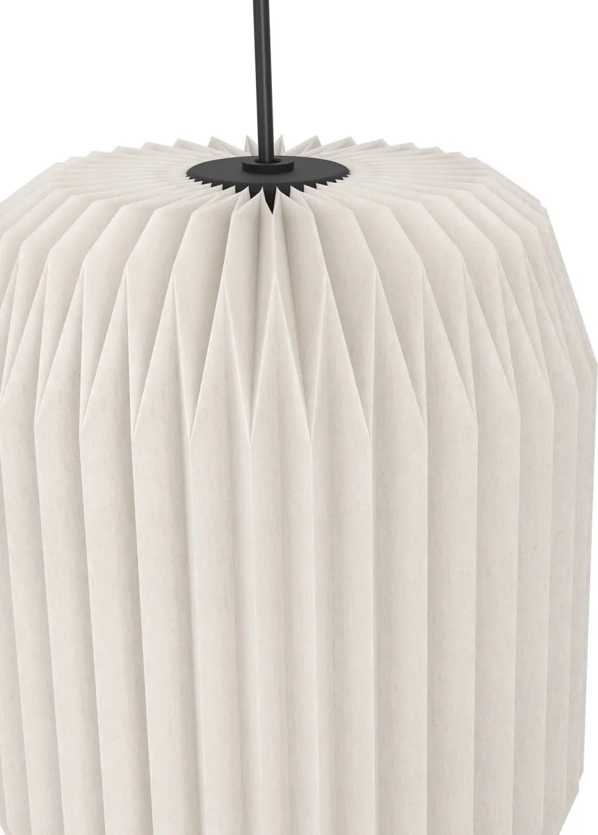 Eglo Belgrave Hanglamp E27 - 88cm - Zwart/Wit
