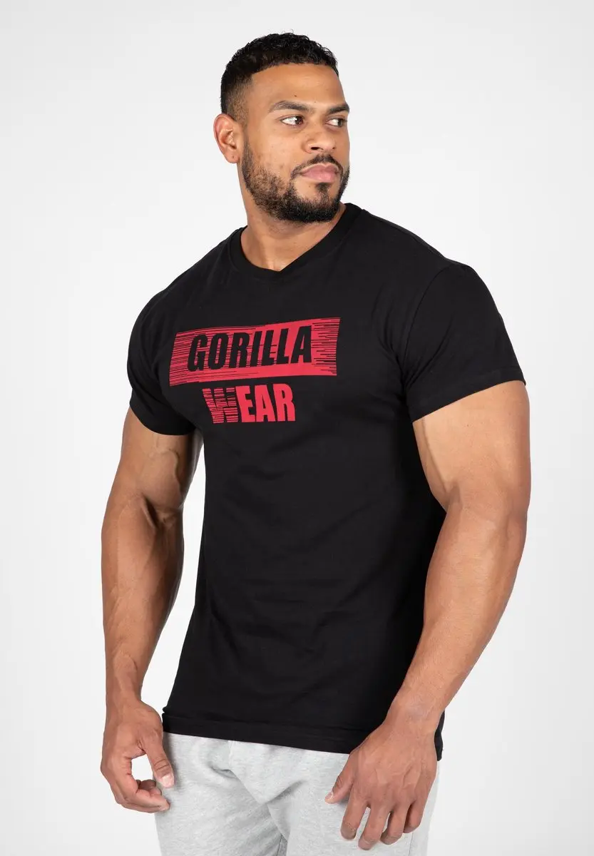 Gorilla Wear Murray T-shirt Zwart