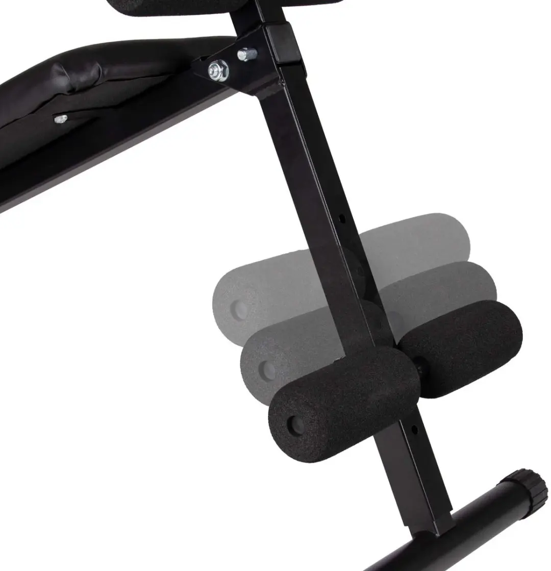Virtufit Verstelbare Ab Bench - 5 Posities - Zwart