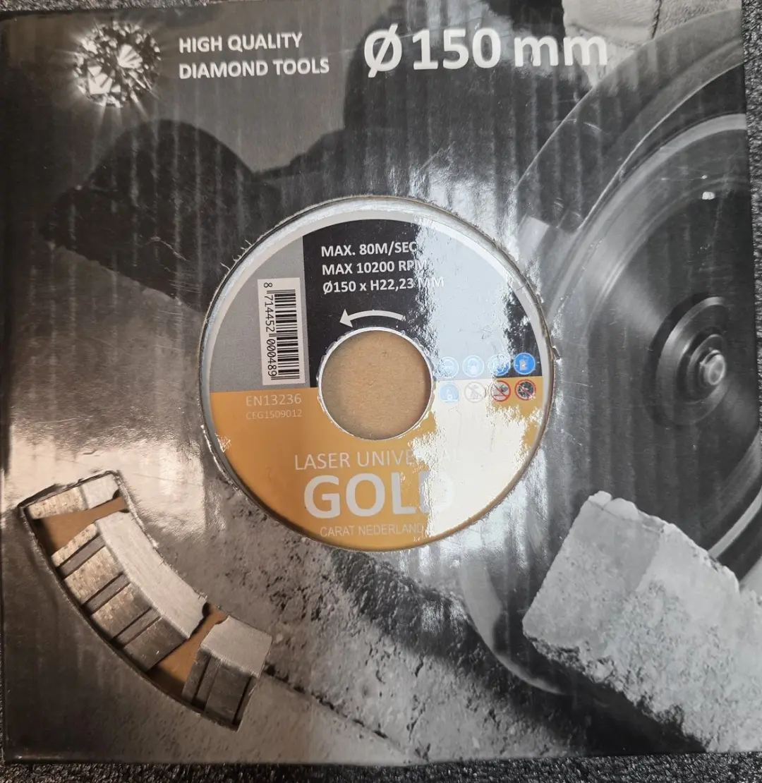Carat Diamantzaagblad Gold 180mm - Beton - 22mm As
