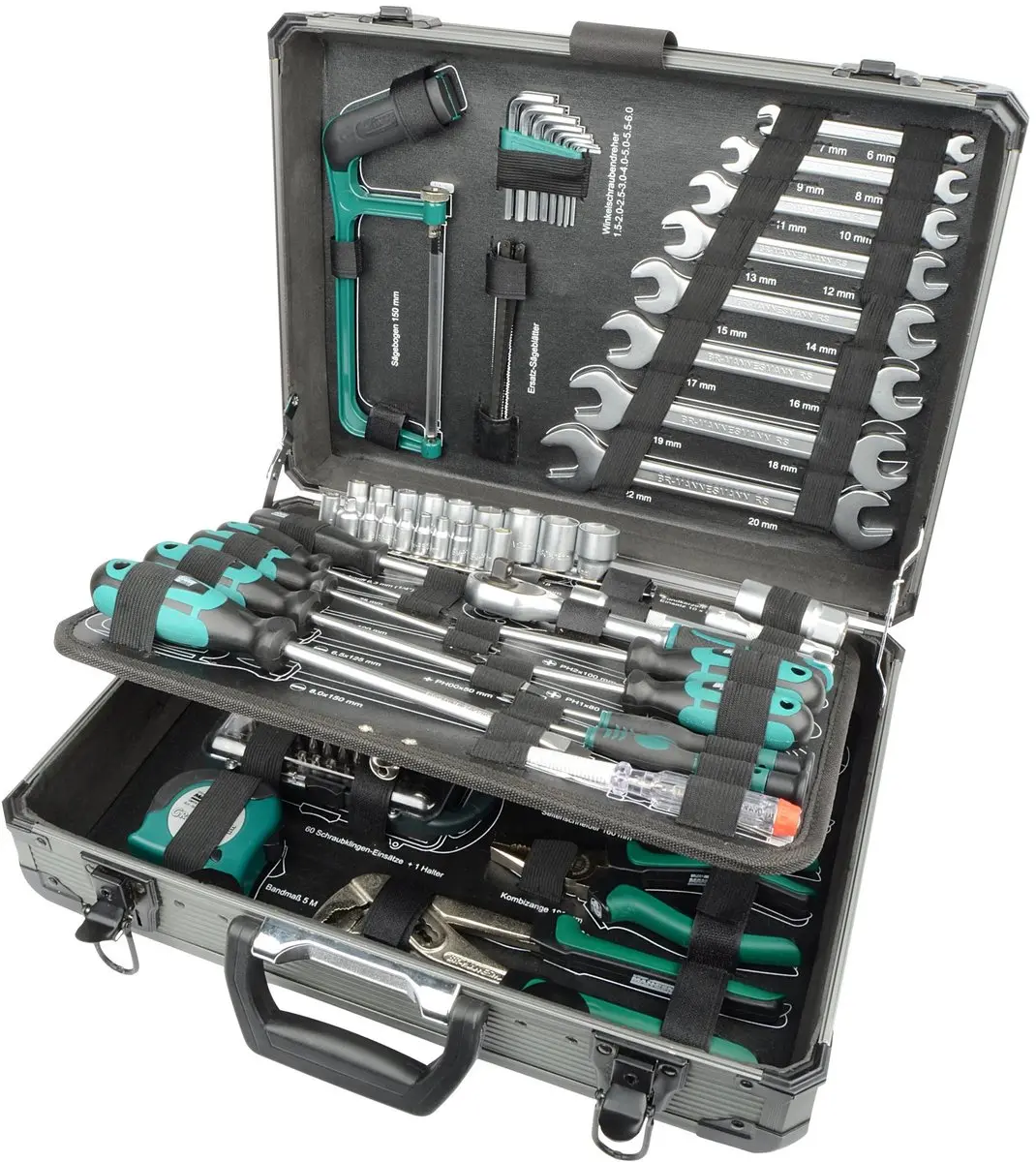 Brüder Mannesmann M29079 Gereedschapskoffer 133-delig