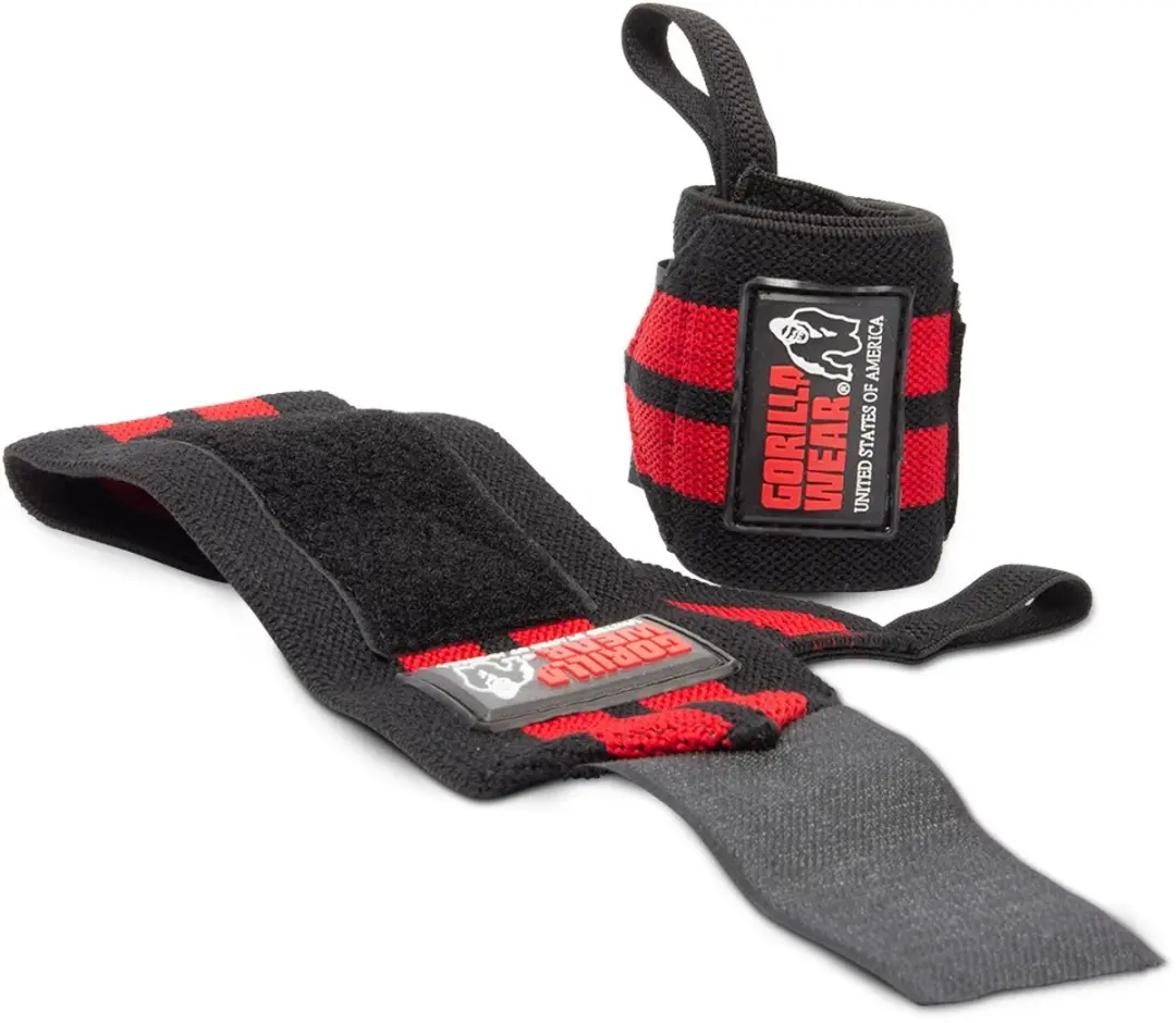 Gorilla Wear Wrist Wraps Pro Krachttraining - Zwart/Goud