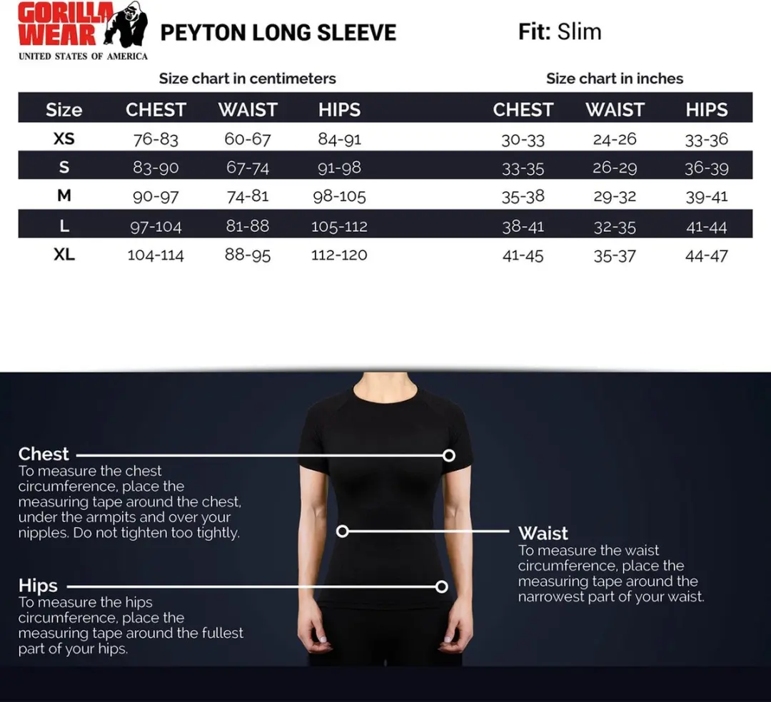 Gorilla Wear Peyton Longsleeve - Grijs S
